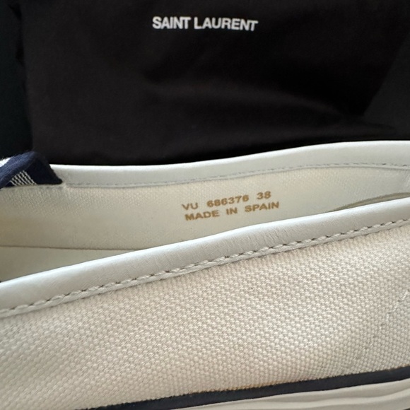 Saint Laurent Ferry Slip-On Sneakers - Picture 6 of 9